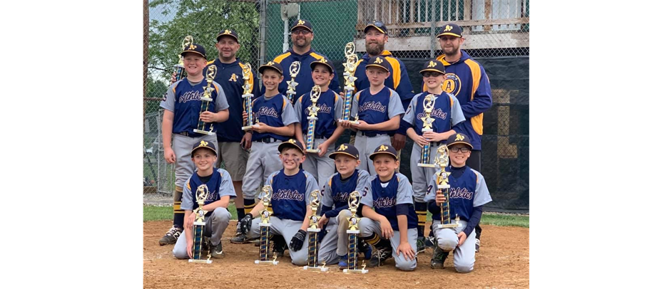 2019 10U Jr. Colt Tournament Champions